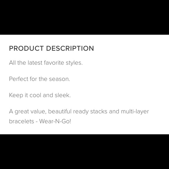 Beautiful bracelet set with Druzy & Tassels 💜 - Picture 6 of 7